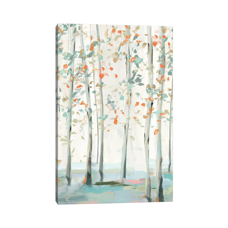 Emerald Forest II by Isabelle Z - Print on Canvas, Wrapped Canvas, 66.04 cm H x 45.72 cm W x 3.175 cm D
