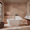 Baignoire de trempage autoportante en acrylique Flora-T 59 po x 28 8/9 po, avec drain 2 po, blanc brillant