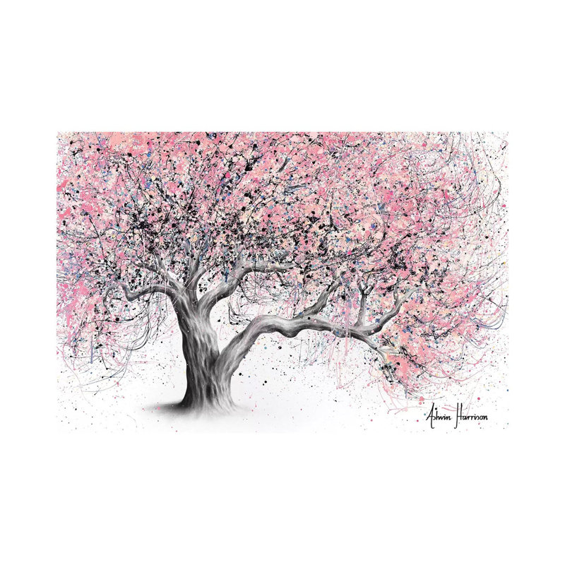 Taffy Blossom Tree by Ashvin Harrison - Wrapped Canvas Print, 30.48 cm H x 45.72 cm W
