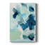 Bleu sarcelle Composition II - galerie Cavas sur mesure