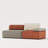 79.9" Multifunctional Modular Fabric Sofa