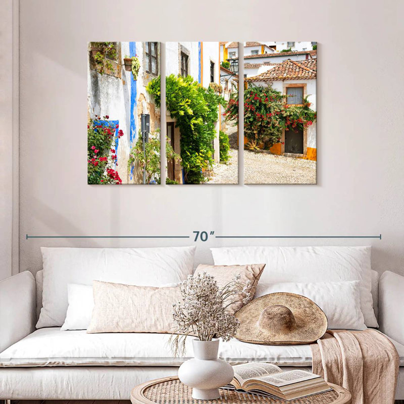 Lilie Old Town Of Obidos, 28" H x 45" W