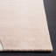 Tapis ivoire / rosé en laine touffeté à la main Arabelle-70712085