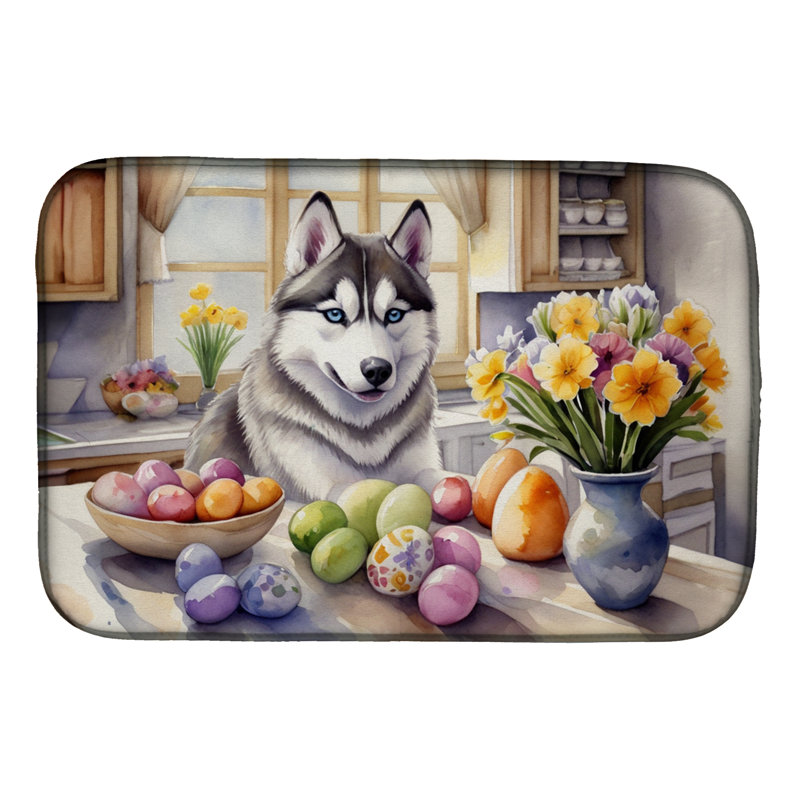 Tapis de séchage Husky de Sibérie