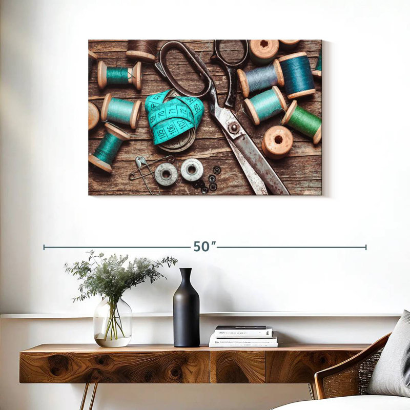Senne Sewing, 24" H x 36" W