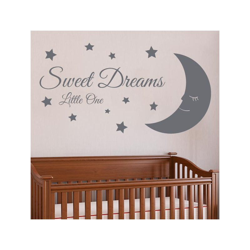 Non-Wall Damaging Wall Decal, Grey