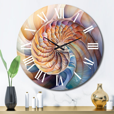 Horloge murale Seashell Symphony II