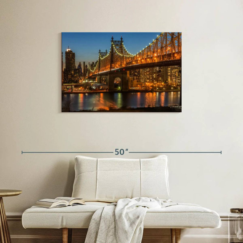 Pont de New York, Queensboro, H 24 po x l 36 po