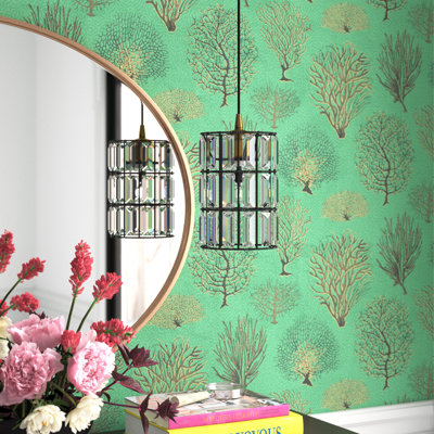 Lila 7.1" W Single Light Lantern Pendant