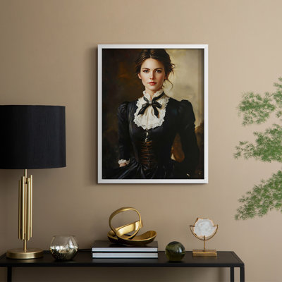 Reproduction encadrée WOMEN Series CCXVI - bois massif