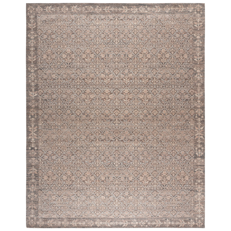 Tapis oriental Restoration Vintage touffeté à la main recyclé P.E.T., 8'-0" x 10'-0" Rectangle