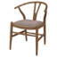 Ensemble de 2 chaises d'appoint en bois Wood Wishbone-1287029462-1287029460