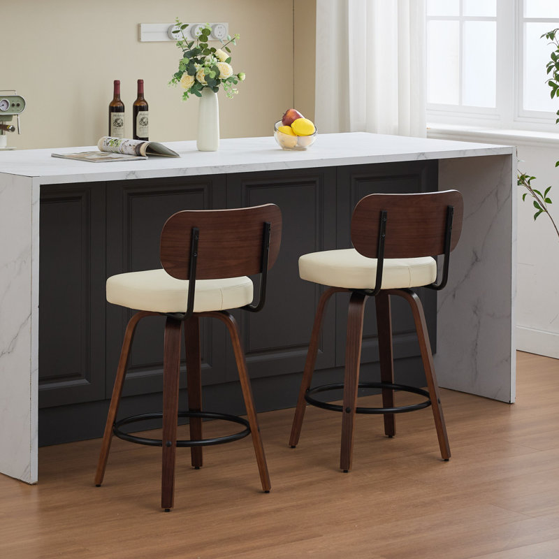 Tabourets de bar Mid-Century modernes