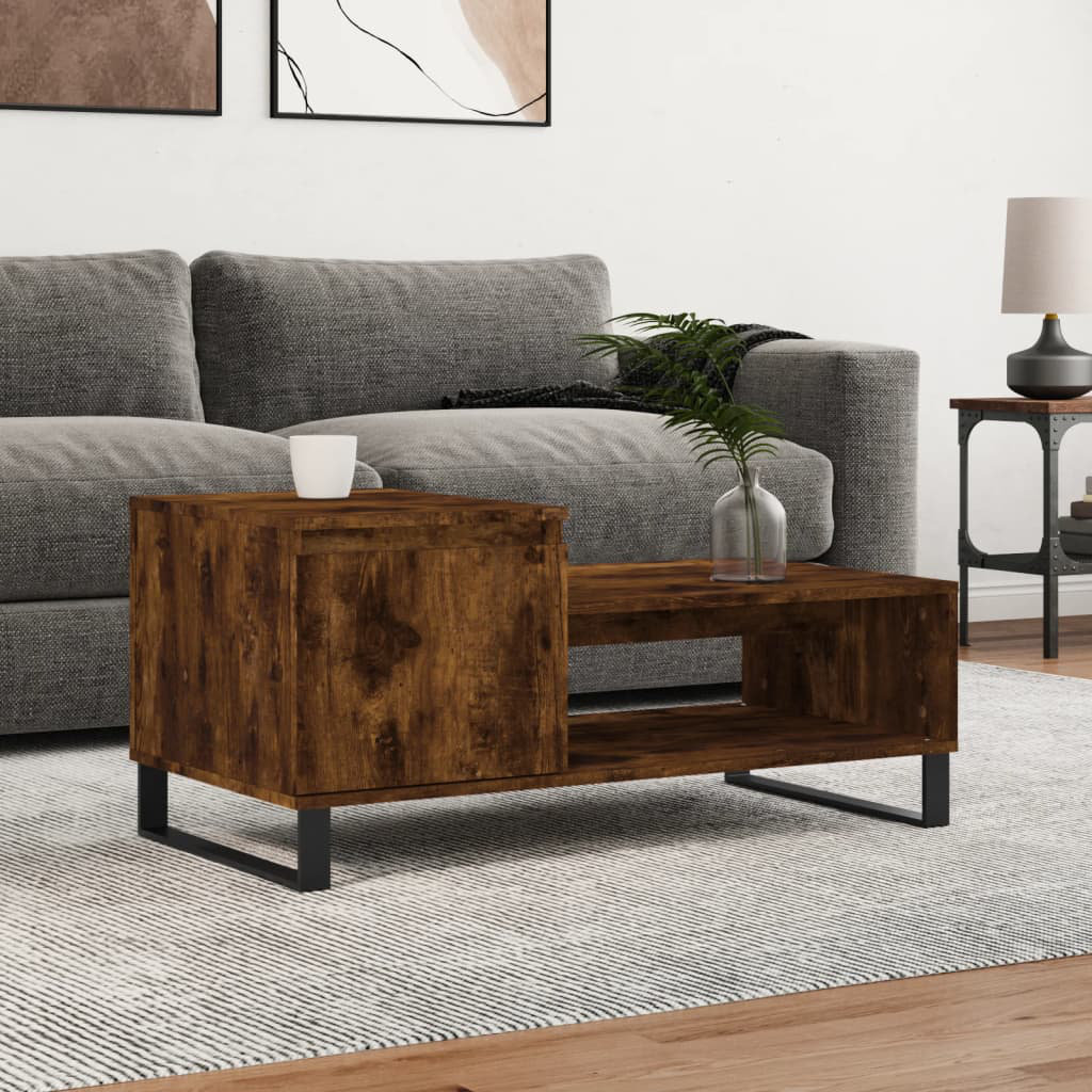 Vidaxl Coffee Table Sonoma Oak 100X50x45 Cm Engineered Wood
