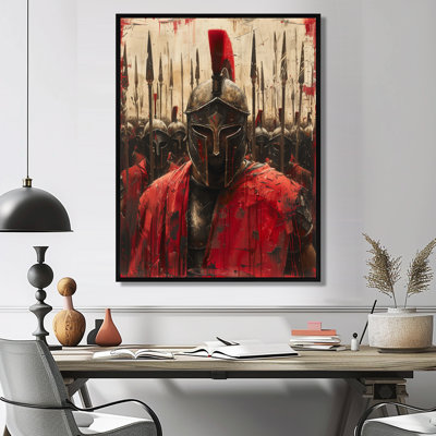 Spartan Leonidis King Warriors In Grèce III - Armée, salon d'art mural