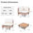 7 Pieces Wicker Sectional Seating Group with Cushions-792306458