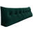 Sit-up Back Comfort Velvet Headboard Wedge Reading Pillow Triangular Backrest Back Support Compression-56420216-56420206