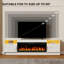 80" Electric Fireplace TV Stand -582862160