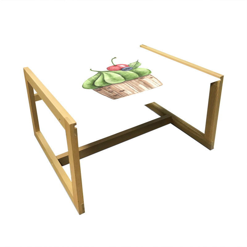 Ireneo Sled Coffee Table, 62cm H x 74cm W x 40cm D