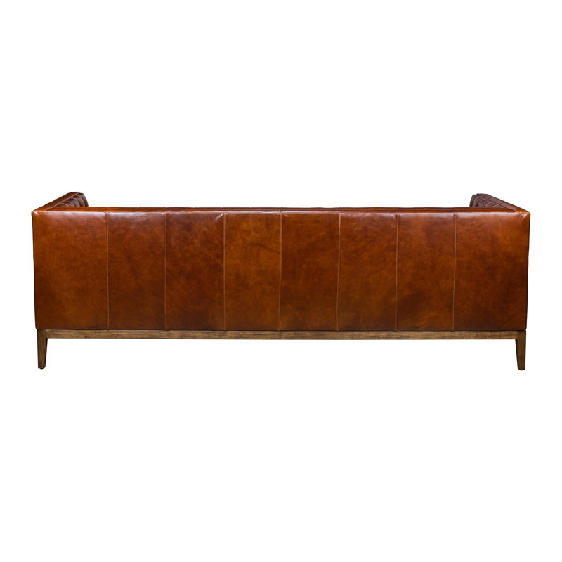 Clara Sofa in Ambassador Ocean, Linden Chocolate 