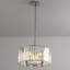 Luminaire suspendu cylindrique à 4 lumières