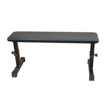 THE Flat Weight Bench For Strength Training W/ 5-Level Adjustable Height