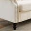 Canapé 3 places + canapé 3 places Velours beige W834S00065