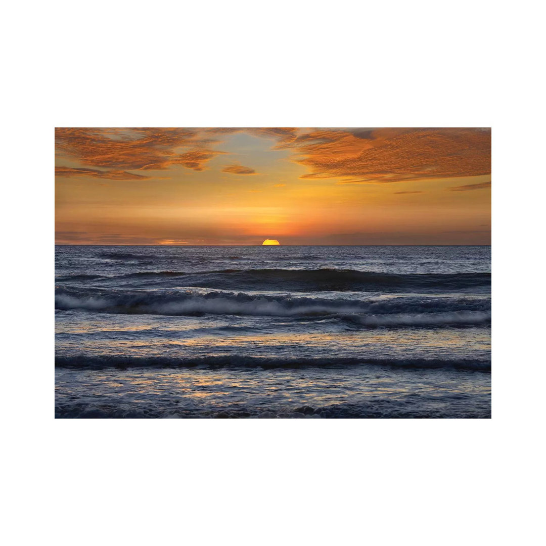 Sunset, Playa Langosta, Guanacaste, Costa Rica by Tim Fitzharris - Wrapped Canvas Print
