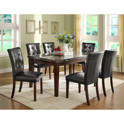 Dibru 7-pcs Dining Table Set