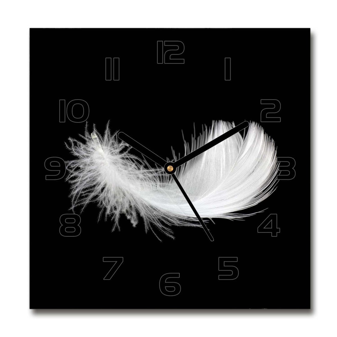 Analoge Wanduhr Feather 60 cm Geräuschlos