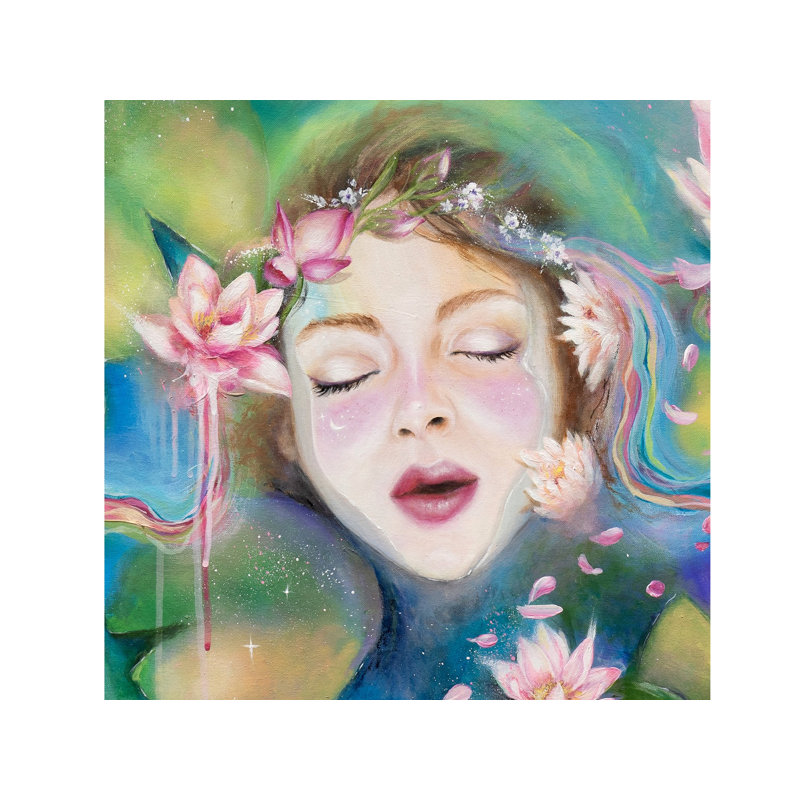 Ma solitude | Peinture par Alika Bhatt | Décoration murale