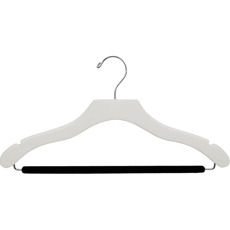 Cintre antidérapant Westwood, Blanc