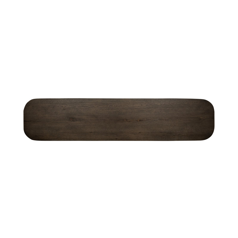 Tiber Console Table, Toasted Brown