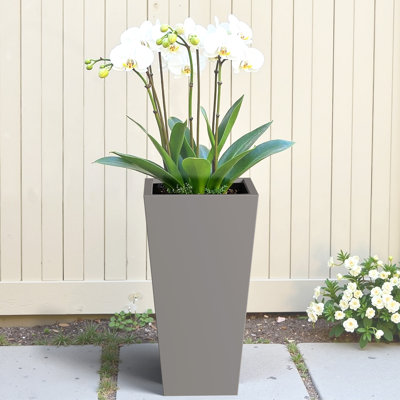 Rectangular Metal Planters for Outdoor Plants