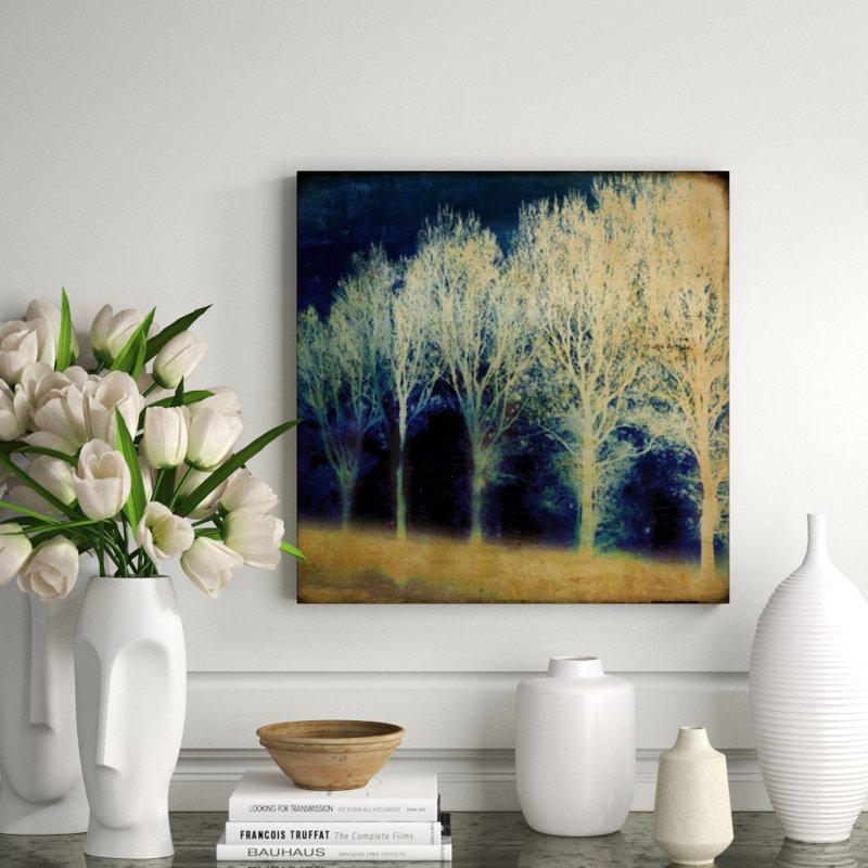 Indigo Path I Print by Mari Urasawa, Outdoor, 24" H x 24" W