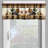Plaid Tailored Window Valance-97634324