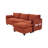 Oversized Modular Sectional Sofa with Movable Ottoman, 102 Inch 4 Seat Modern Corduroy Sofa Set, Convertible L Shaped Couch for Living Room and Office-294669936