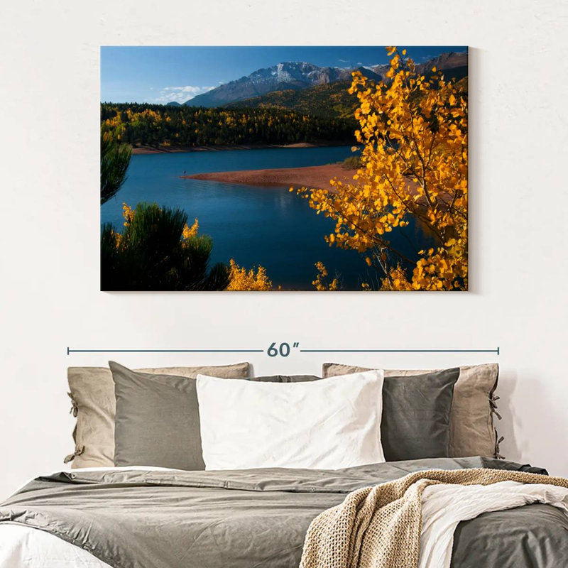 Réservoir de cristal Alvord - automne, H 34 po x l 51 po