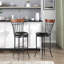 Chaise de bar pivotante 1 pièce
