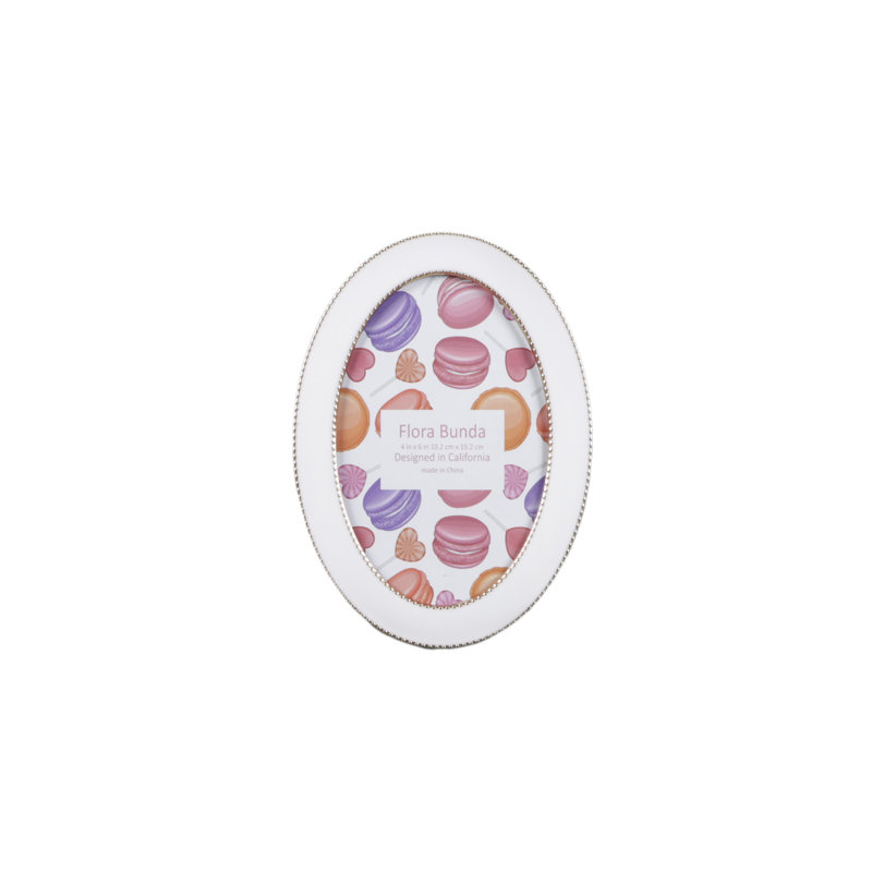 4x6  Oval Aluminum Picture Frame