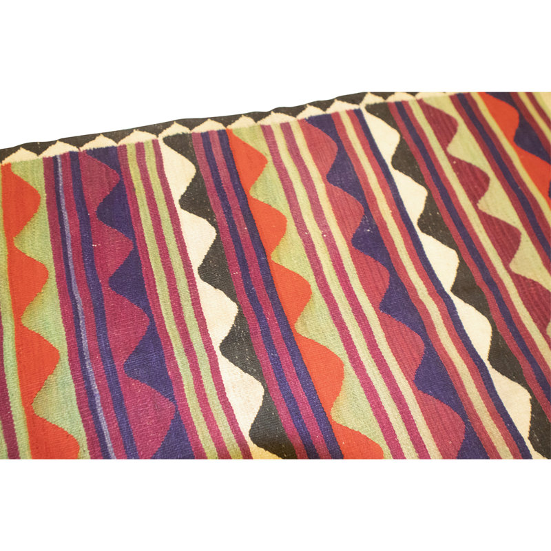 Tapis multicolore de haute qualité noué à la main