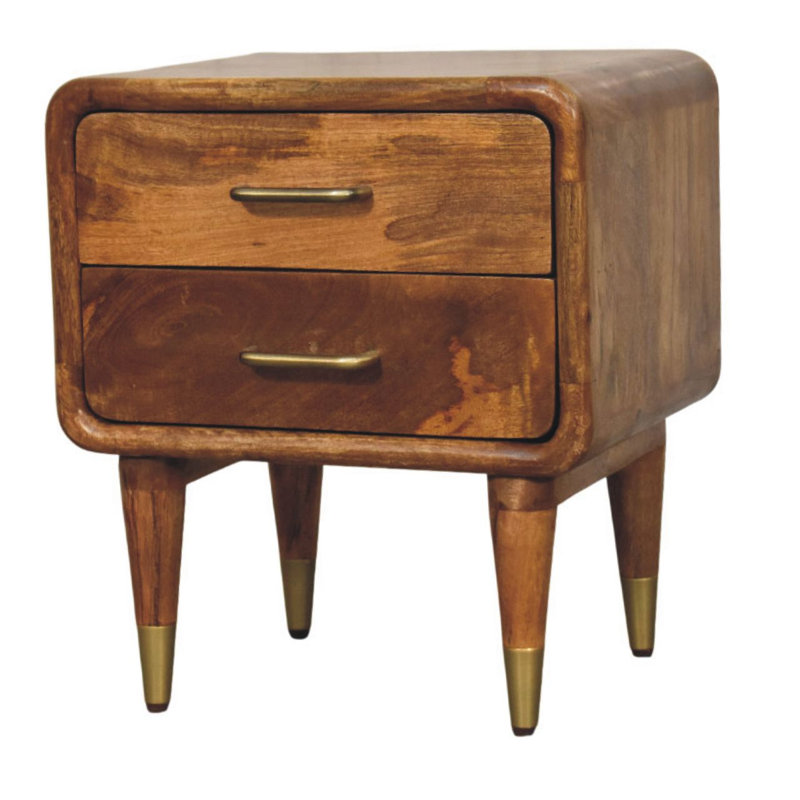 Table de chevet Amber Oak