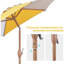 Parasol de table d'extérieur multicolore, ...