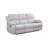 79" Upholstered Fabric Reclining Sofa With Drop Down Table-475362995