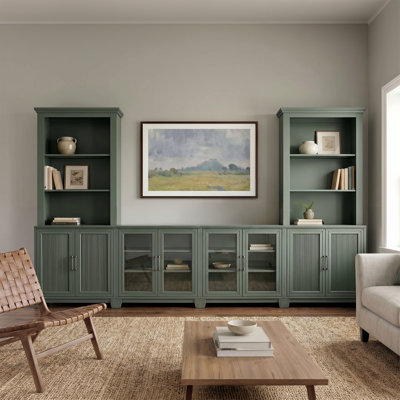 Ensemble de commode modulaire avec bahut 6 pièces Martha Stewart Bedford