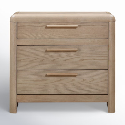 Furano 3-Drawer Nightstand