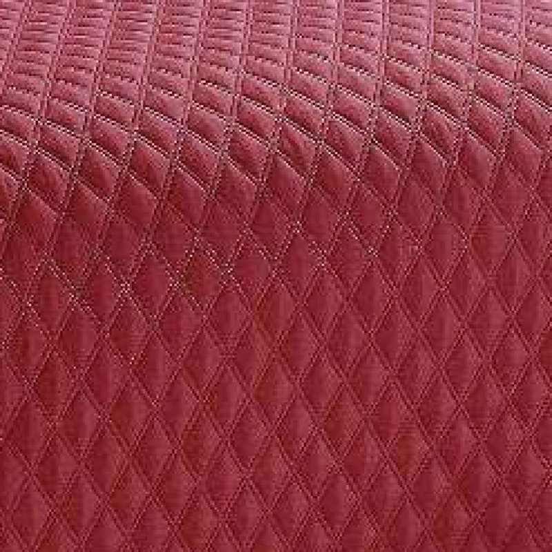 Bernet Polyester Geometric Shapes Bedspread with Pillowcases Included, White, 250 x 270 cm Bedspread - 2 Pillowcases