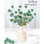 6 pièces fleurs artificielles en fausse soie pompon maman, mini boule de chrysanthème en soie avec des tiges pour les bouquets de bricolage centres de table Vase décorations de table de maison-504134508
