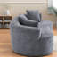 Causeuse incurvée à compression moderne en chenille de 67 pouces pour la maison