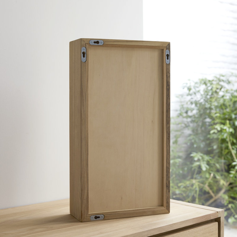 Stelle Rectangle Solid Wood Mirror